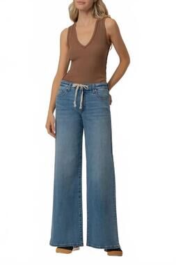 NEW KUT FROM THE KLOTH maya wide leg jeans in ptcm